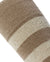 Humphrey Law - Wool Blend Stripe Sock - Taupe - Detail