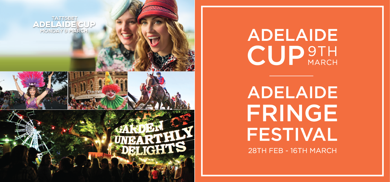 Adelaide Cup and Adelaide Fringe Festival