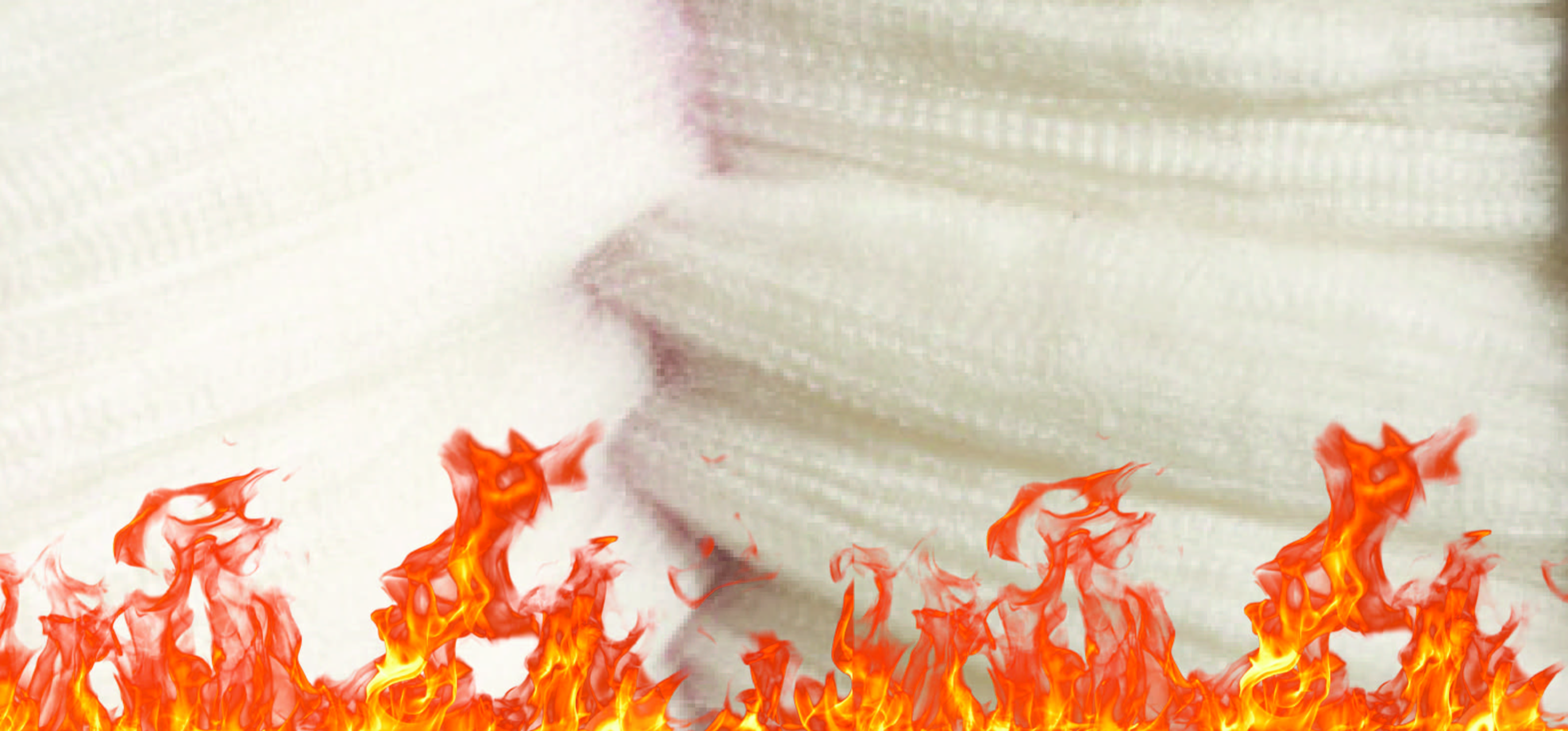 How wool is fire resistant compared to other fibres - MiniJumbuk