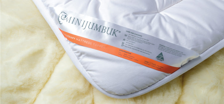 Sleep better with our SLEEP THERAPY mattress topper