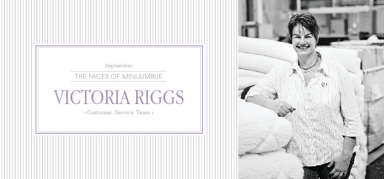 The Faces Of MiniJumbuk: Victoria Riggs