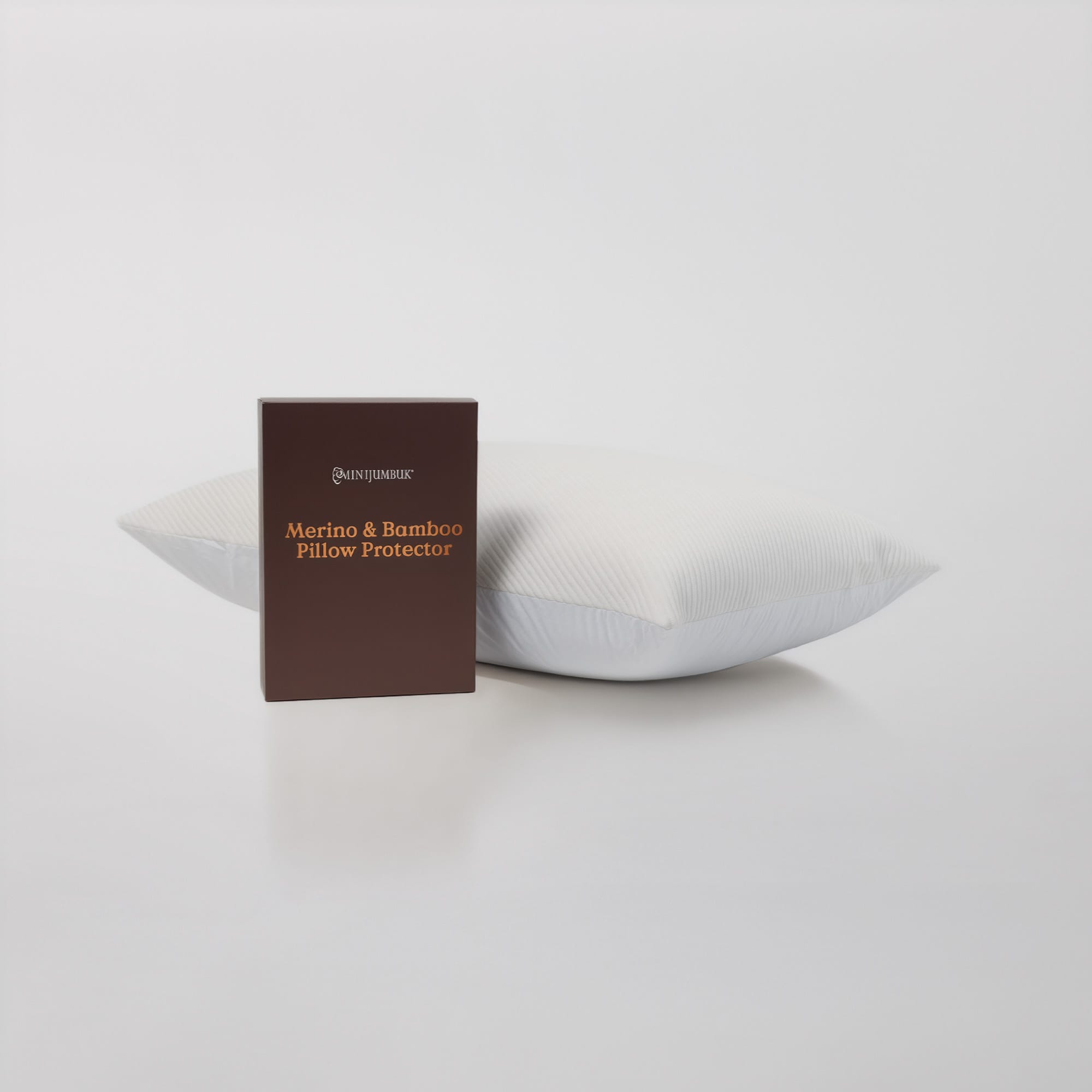 Merino and bamboo Pillow Protector