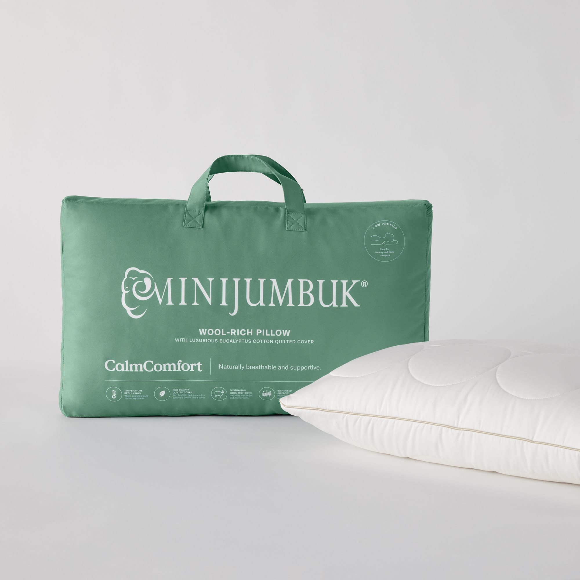 CalmComfort Wool Pillow