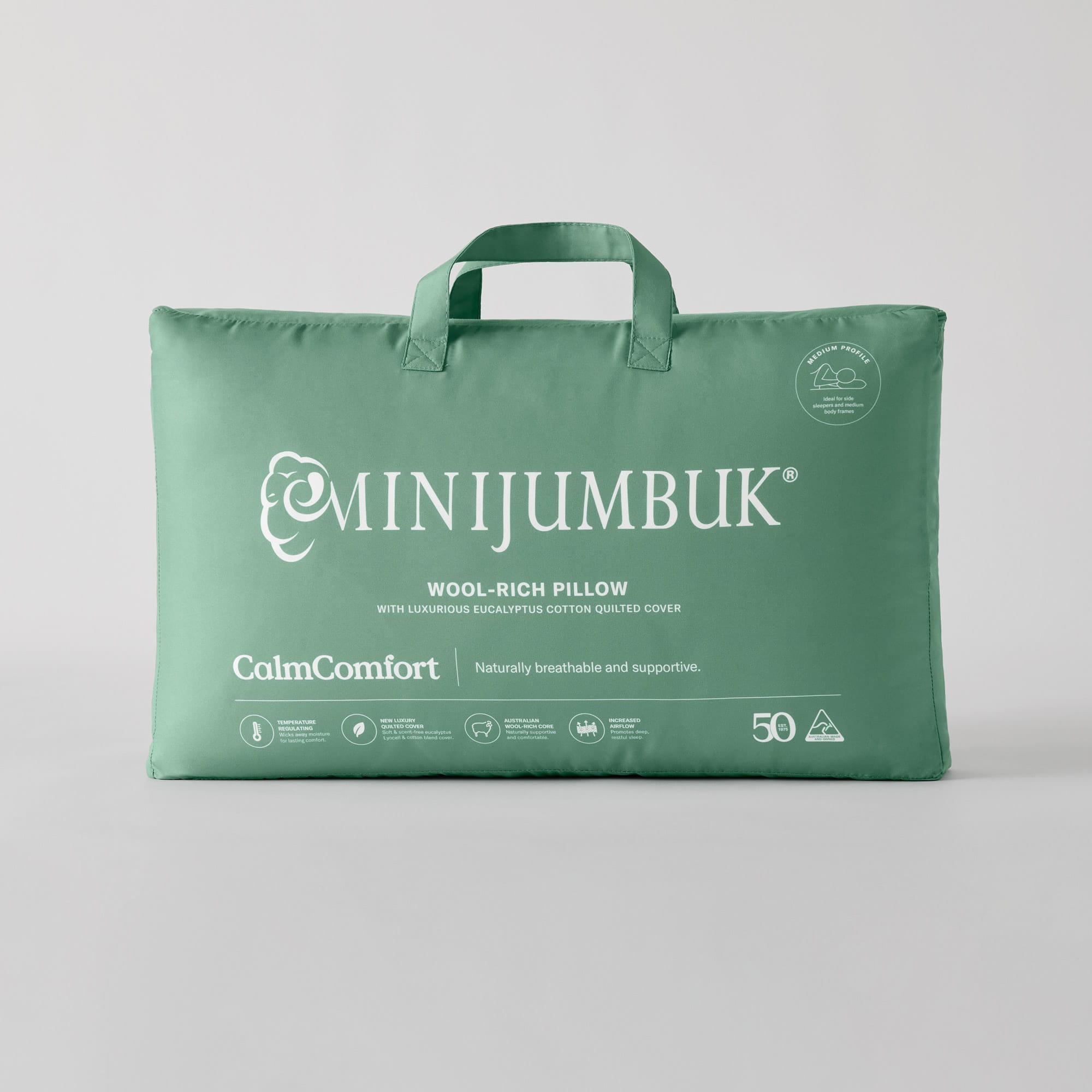 CalmComfort Wool Medium Pillow bag - thumbnail #9