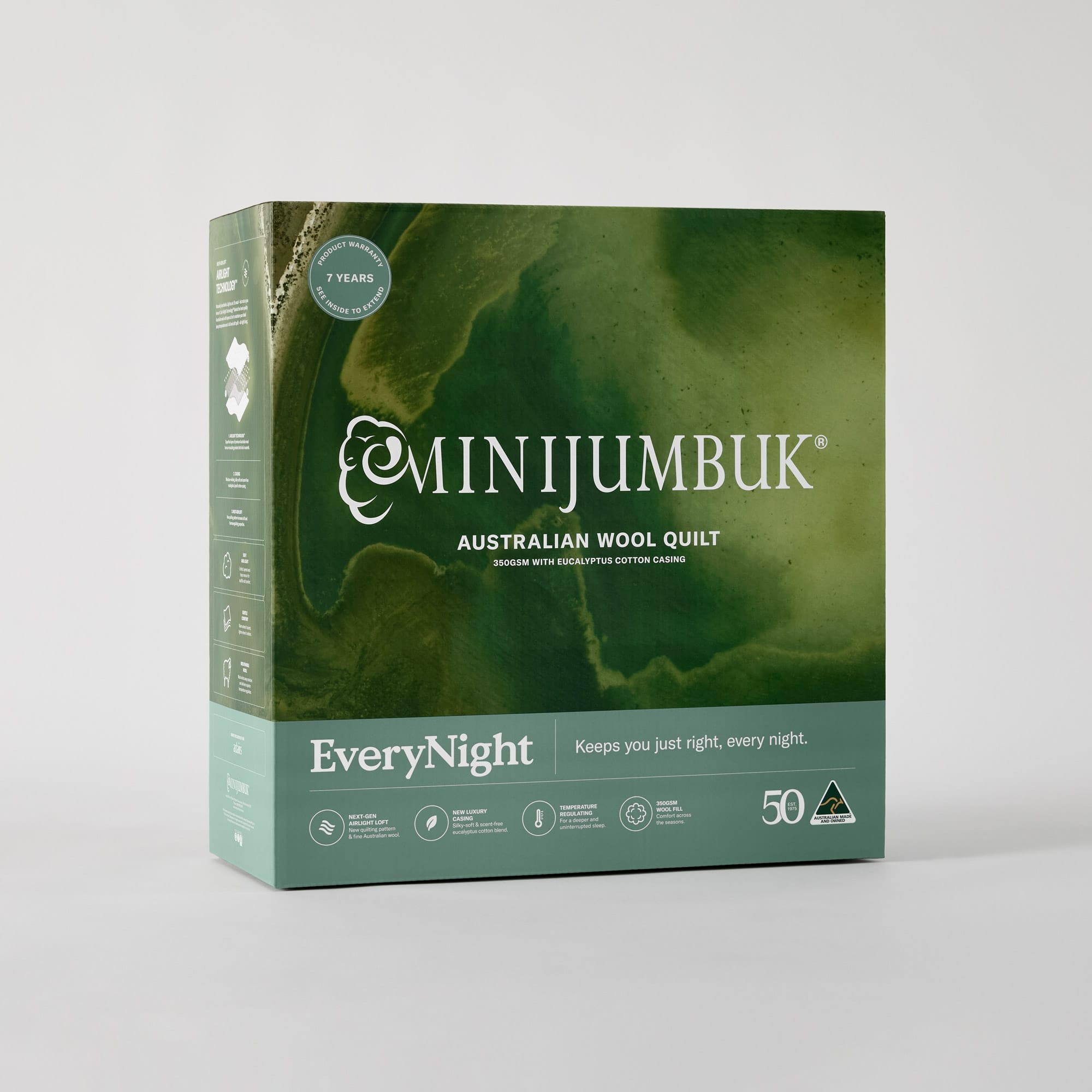 EveryNight Wool Quilt box packaging - thumbnail #8