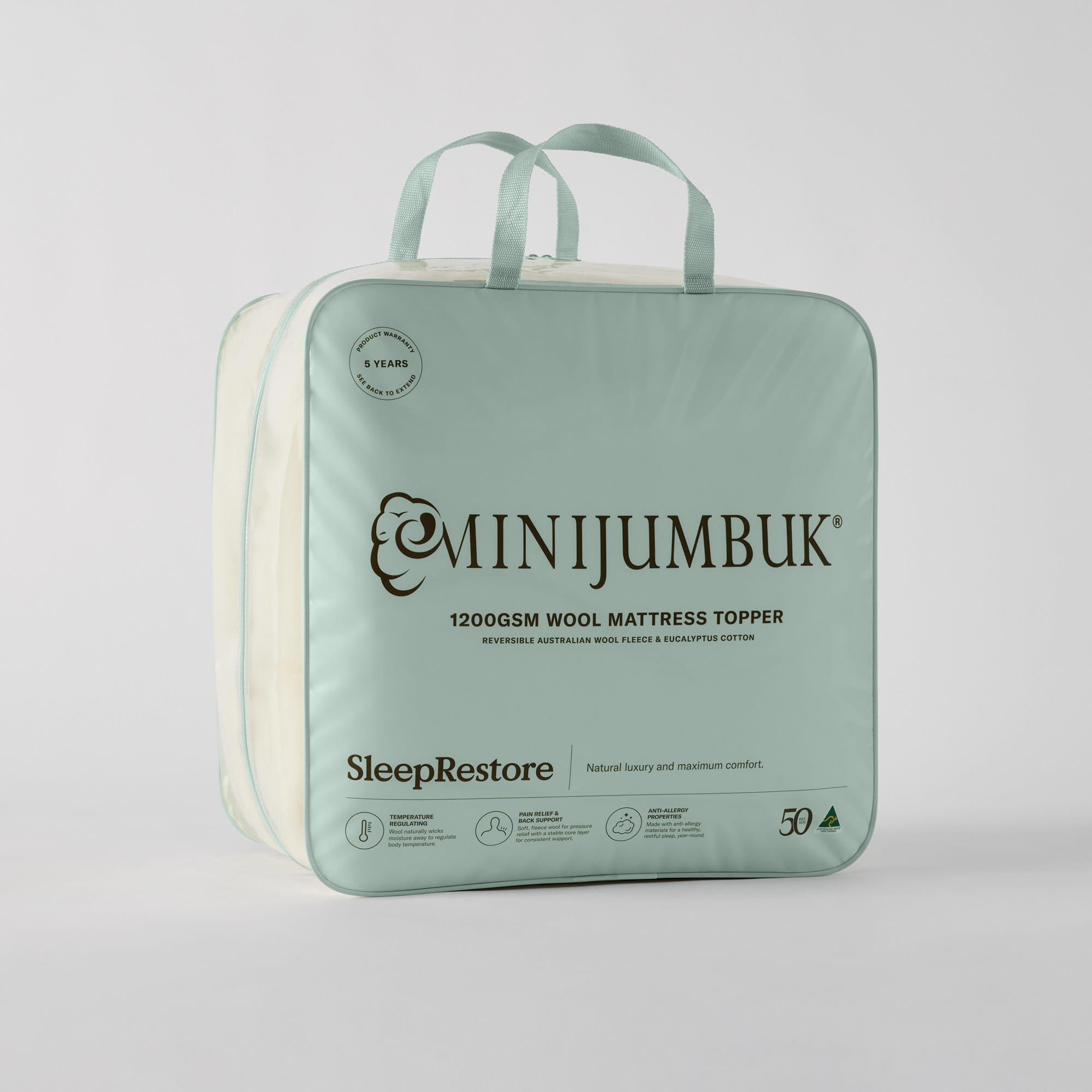 Sleep Restore Mattress Topper packaging - thumbnail #9