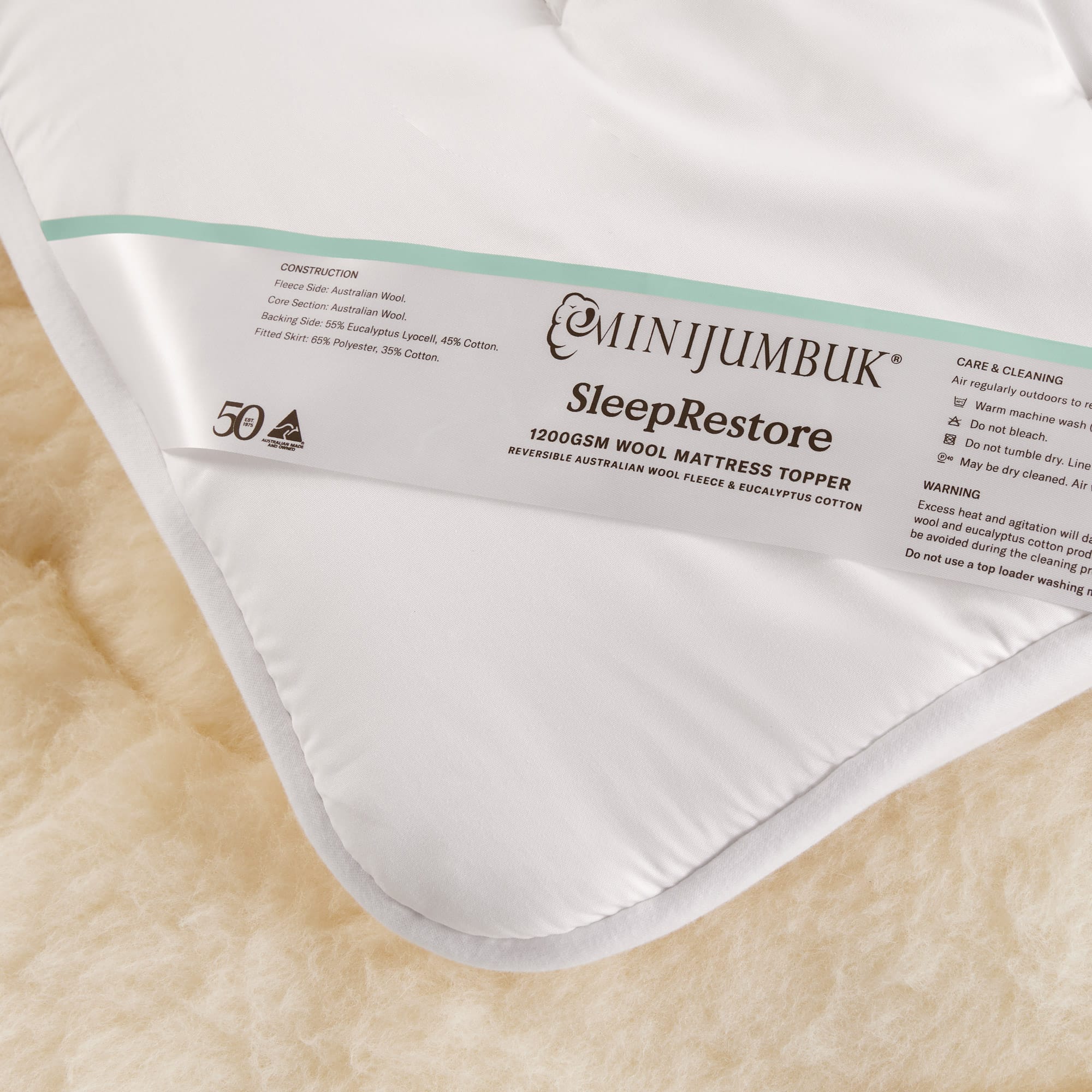 Sleep Restore Mattress Topper sash - thumbnail #2