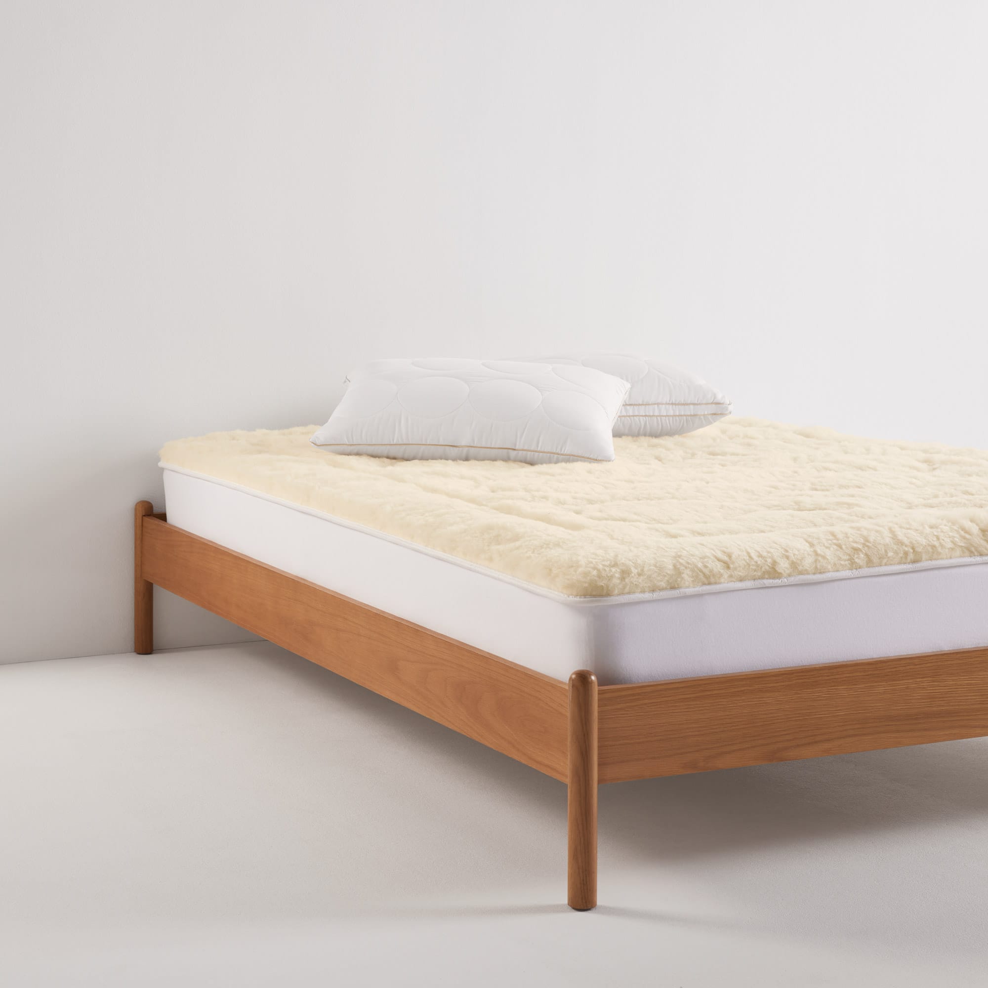 Sleep Restore Mattress Topper on bed - thumbnail #6