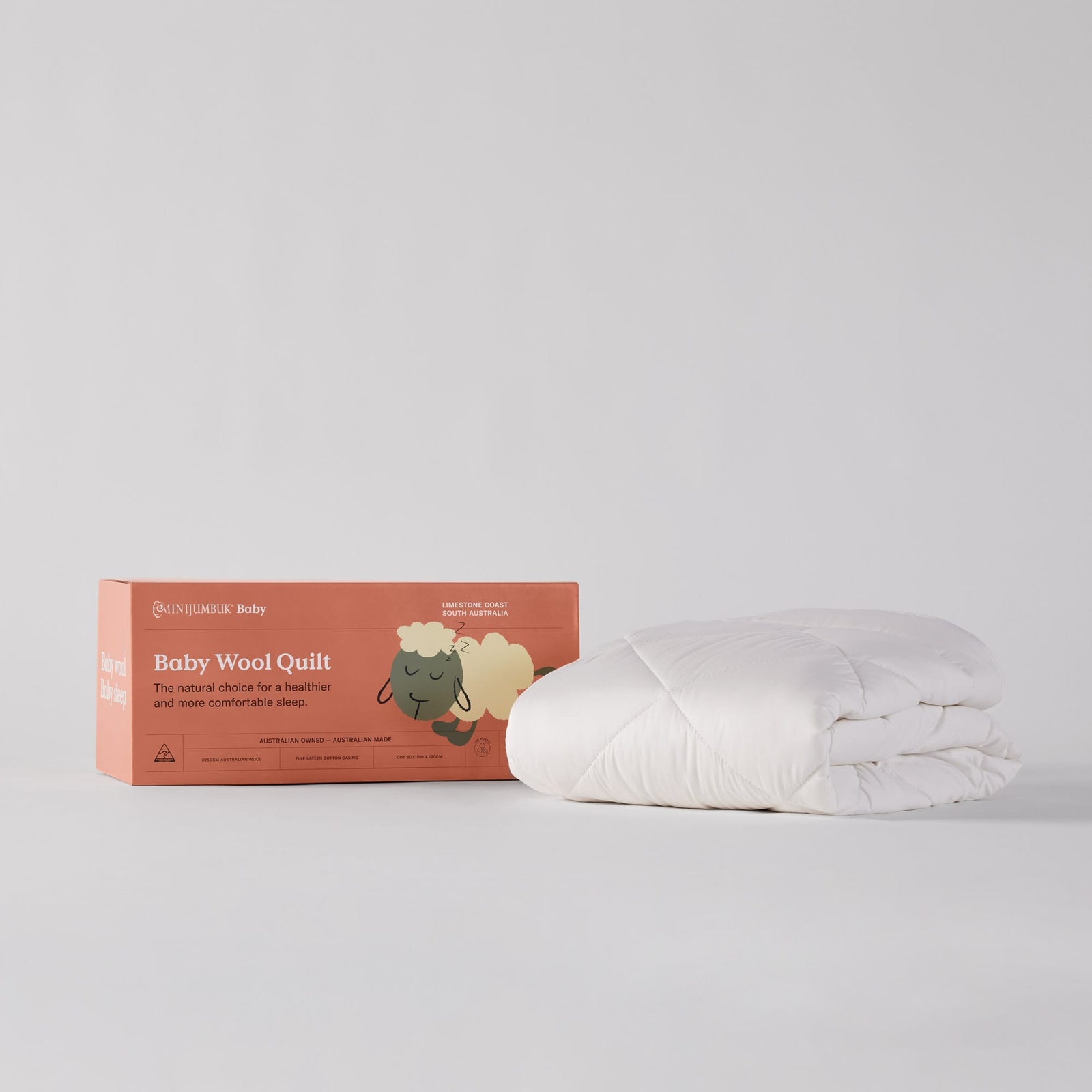 MiniJumbuk Baby Wool Quilt - Thumbnail Photo #1