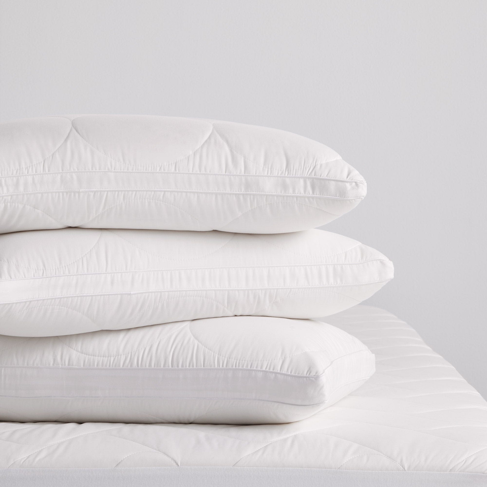 Breathe Wool Cotton Quilted Pillow