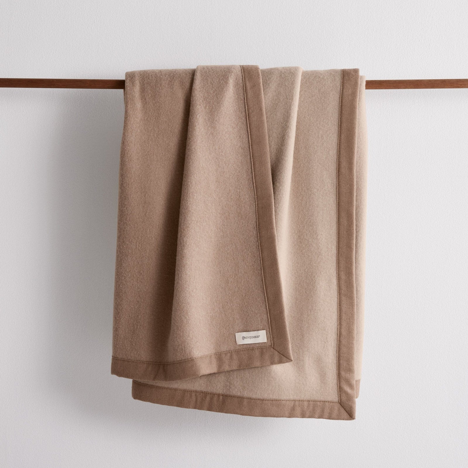 Henley Blanket fawn detail - thumbnail #2