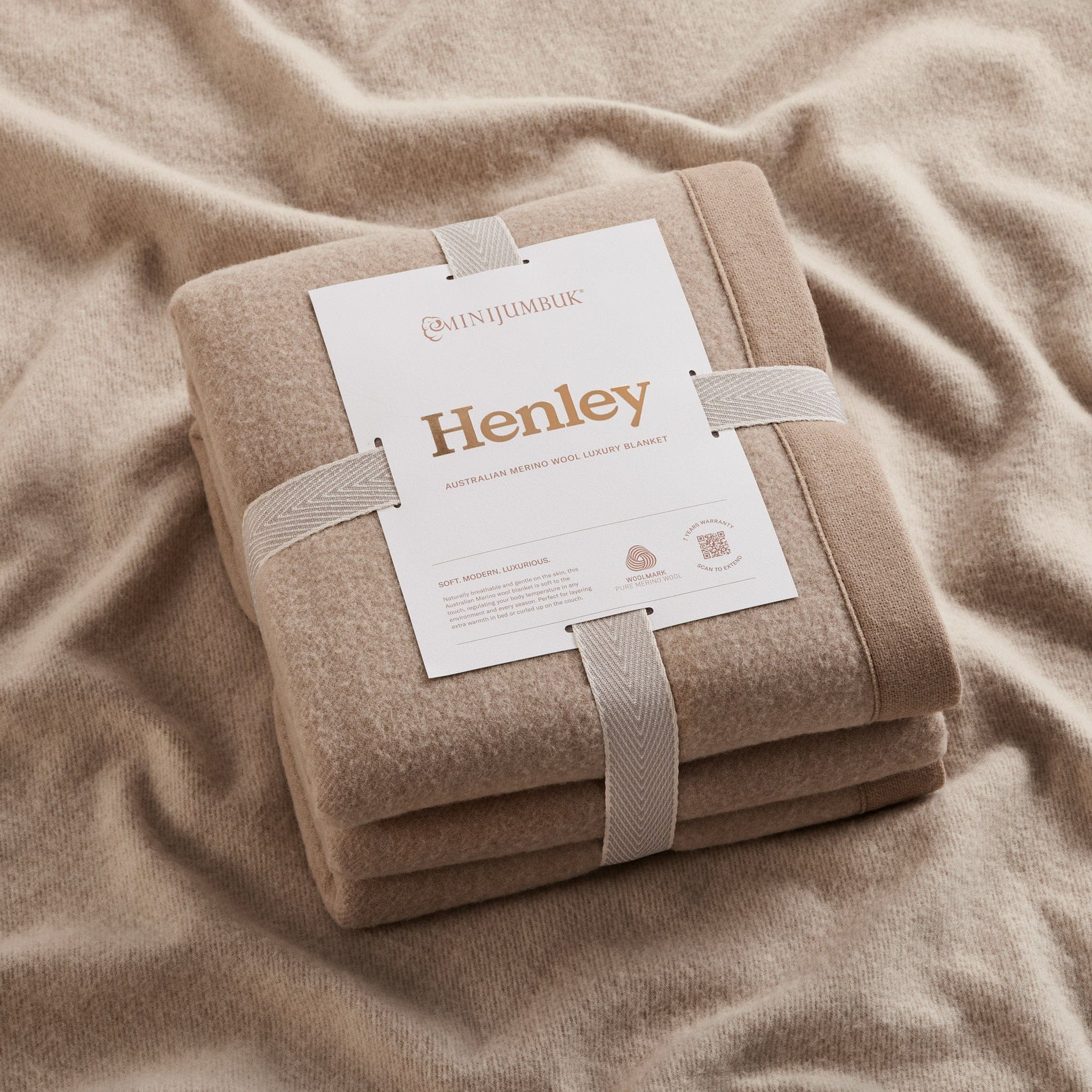 Henley Blanket fawn packaging - thumbnail #6