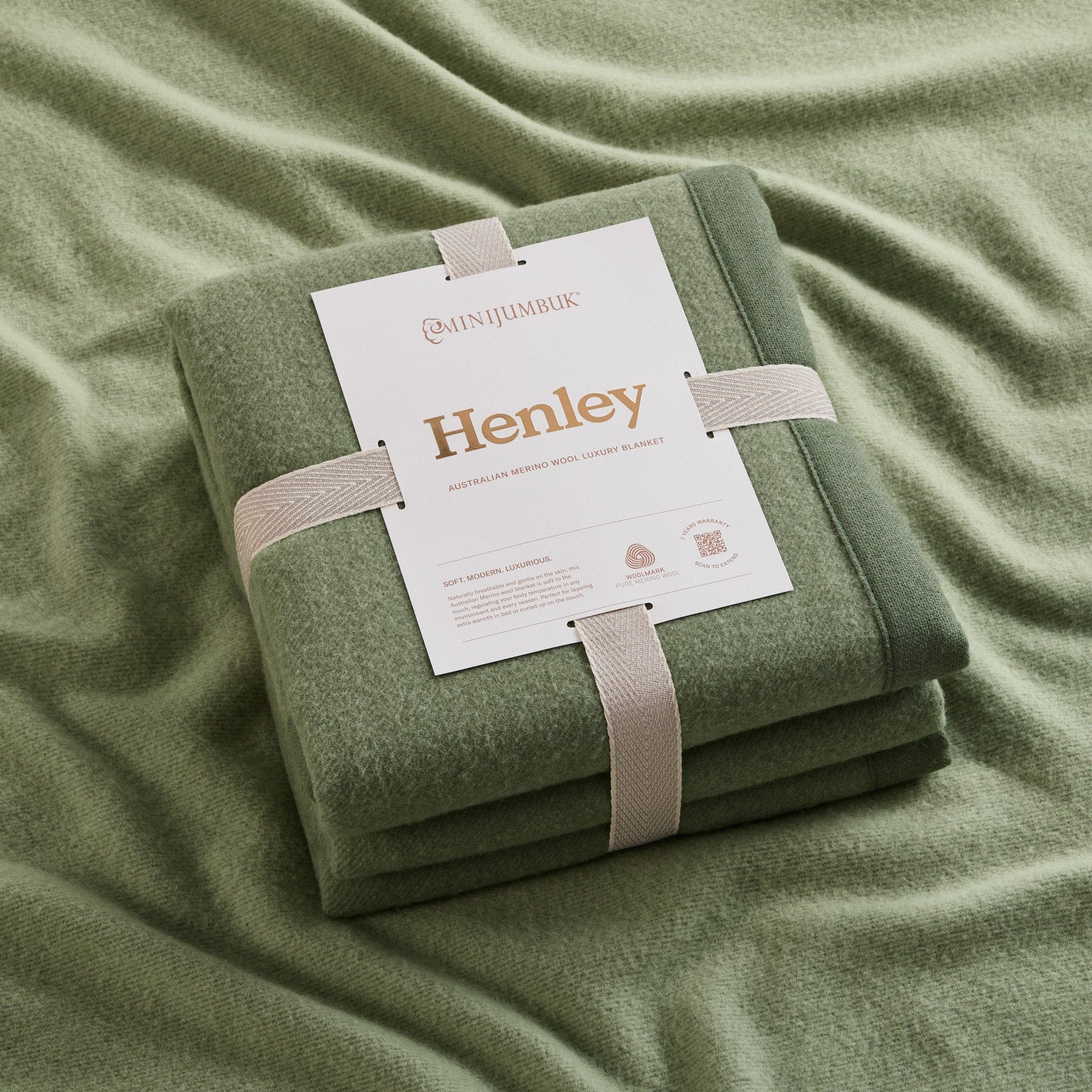 Henley Blanket Olive packaging - thumbnail #6