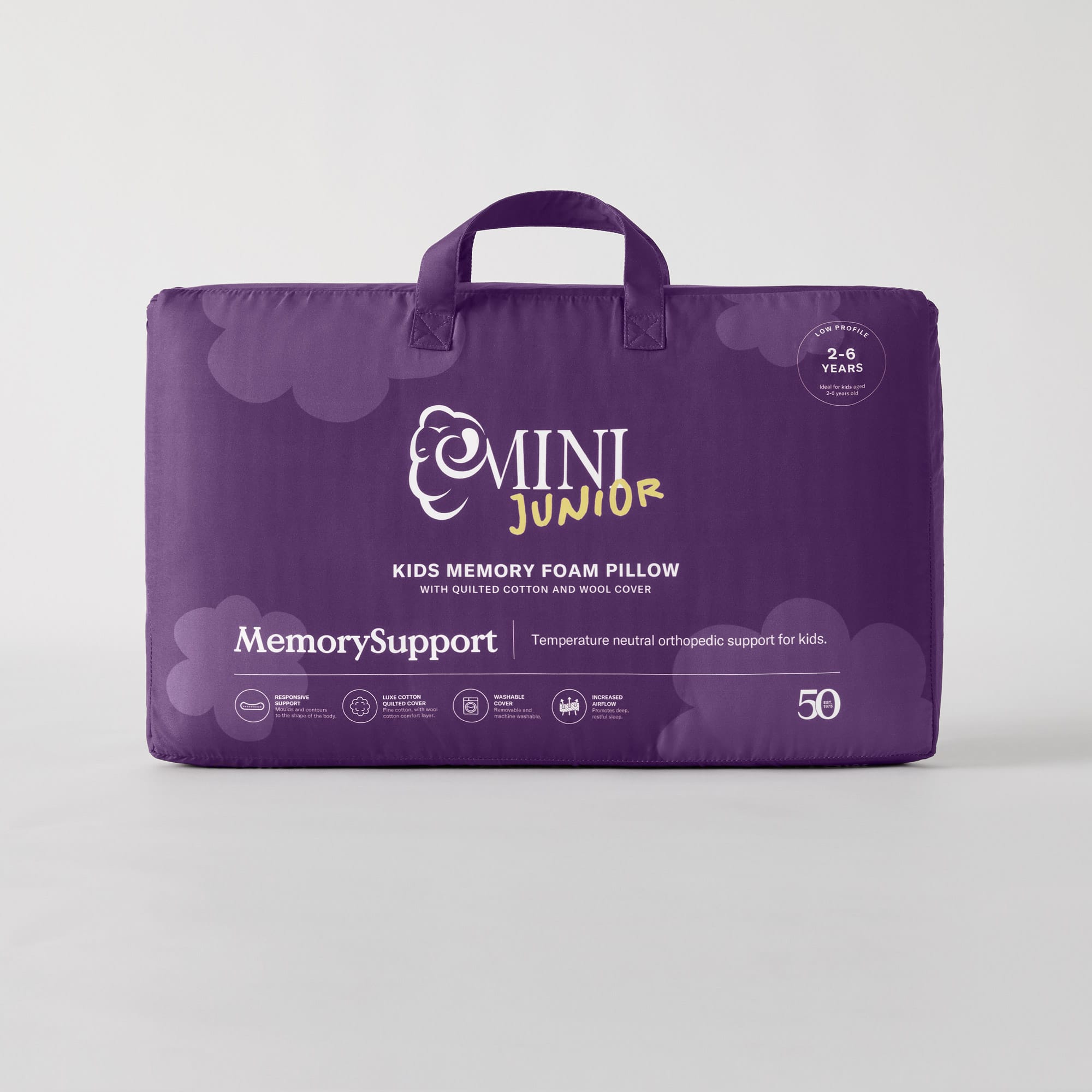 MemorySupportPillow_MiniJunior_2-6 pillow packaging - thumbnail #5