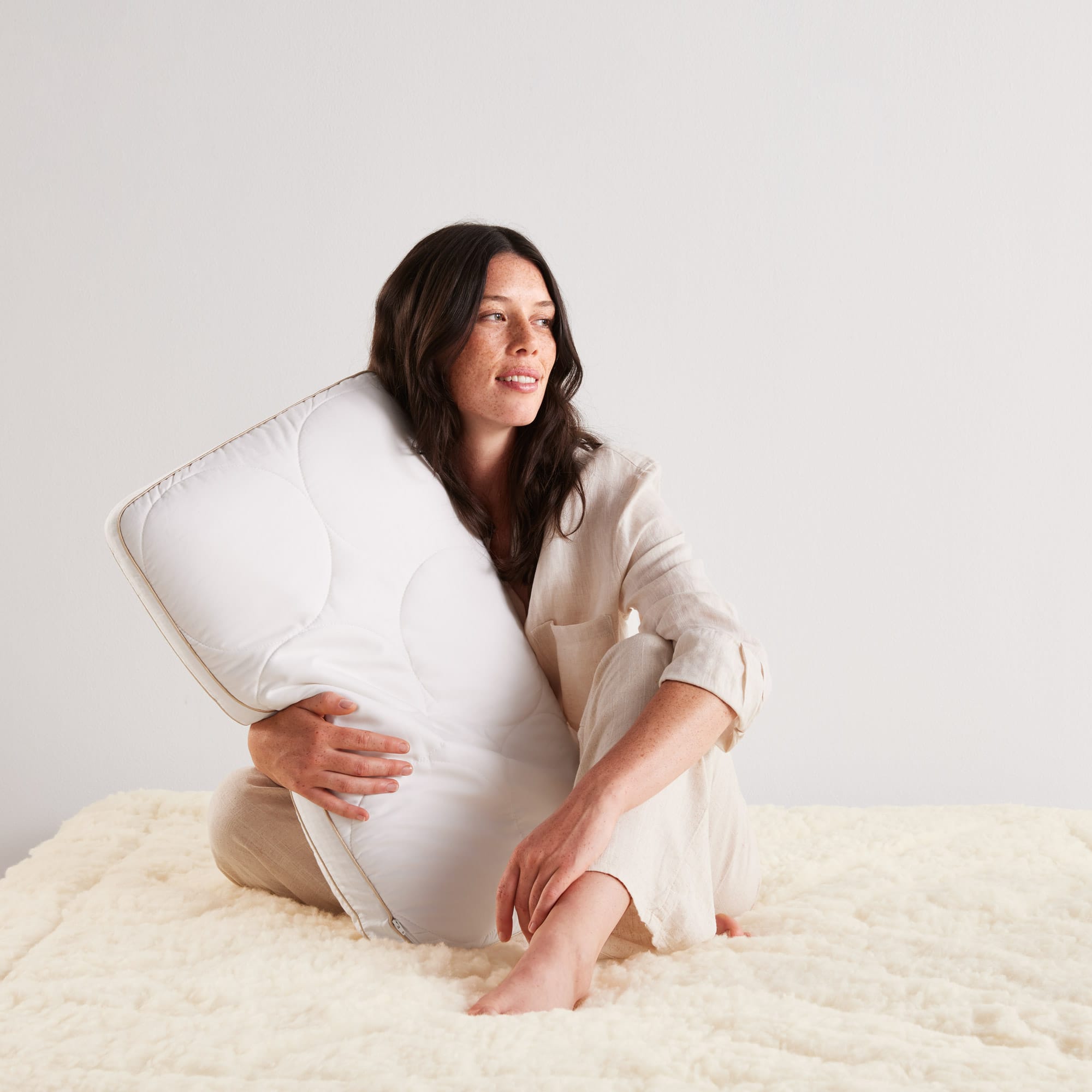 MemorySupportPillow Quilted Cotton model - thumbnail #3