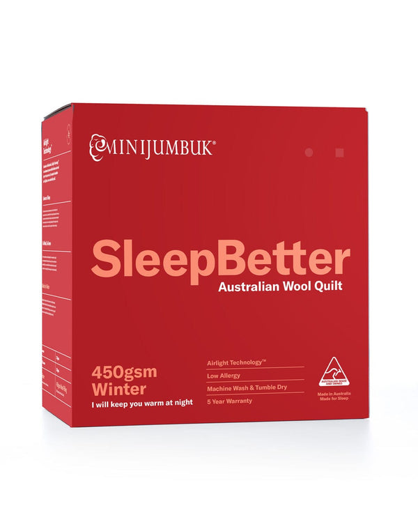 Winter Wool Quilt | Australian Made Wool Quilts | MiniJumbuk