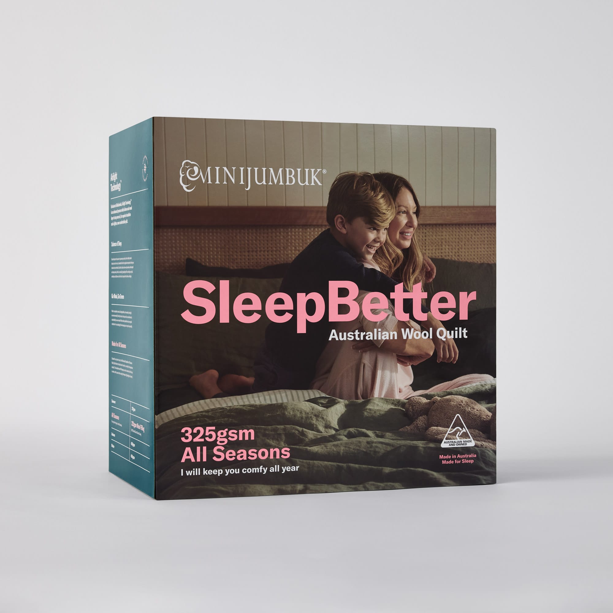 SleepBetter All Seasons Australian Wool Quilt - Thumbnail Photo #5