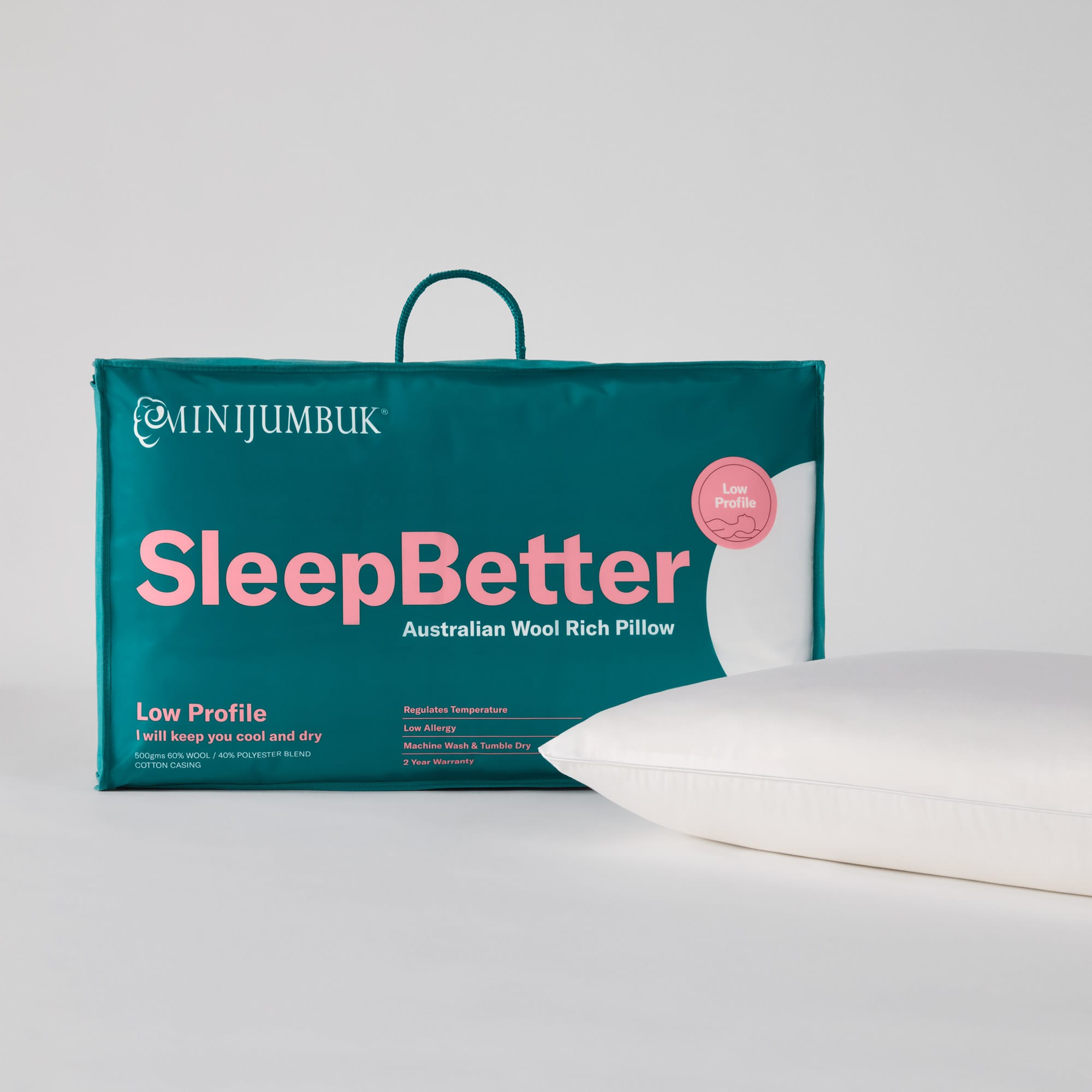 SleepBetter Wool Pillow