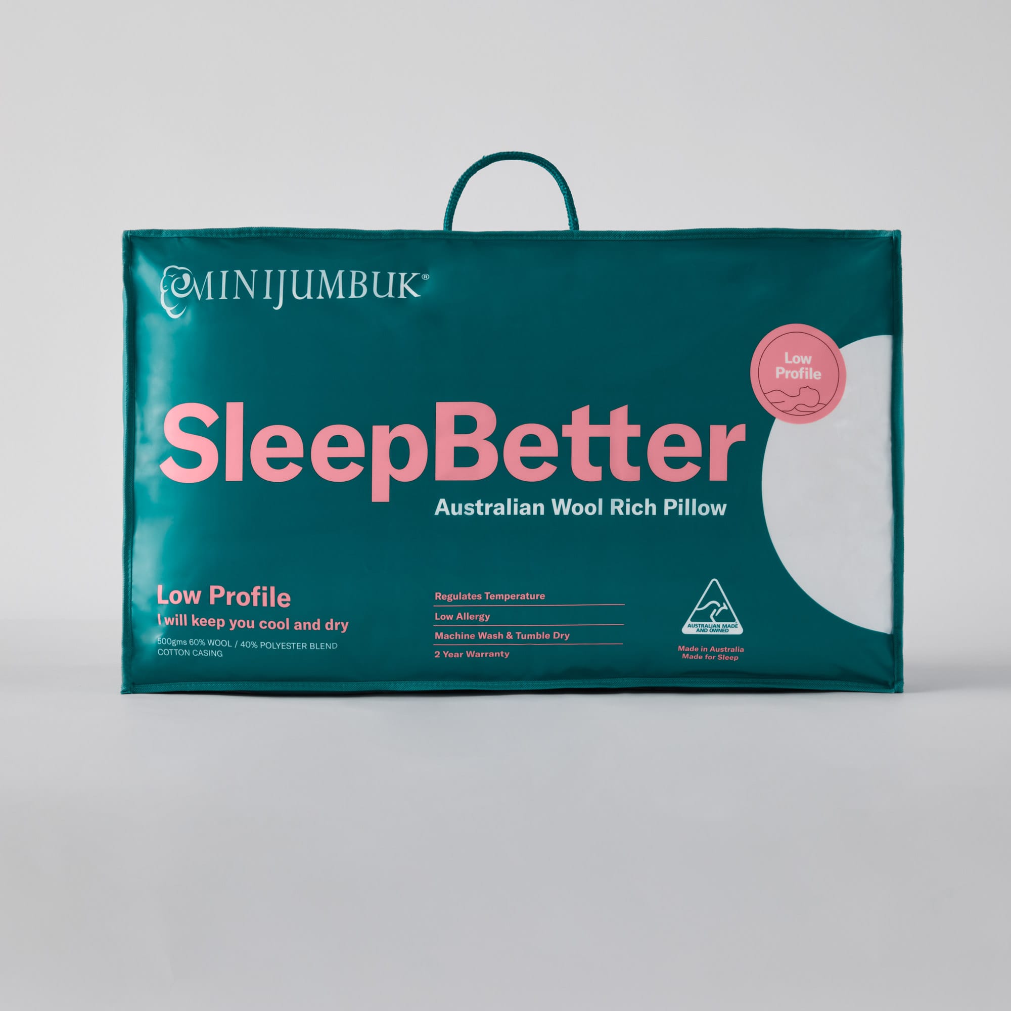 SleepBetter Wool Pillow Low packaging - thumbnail #3