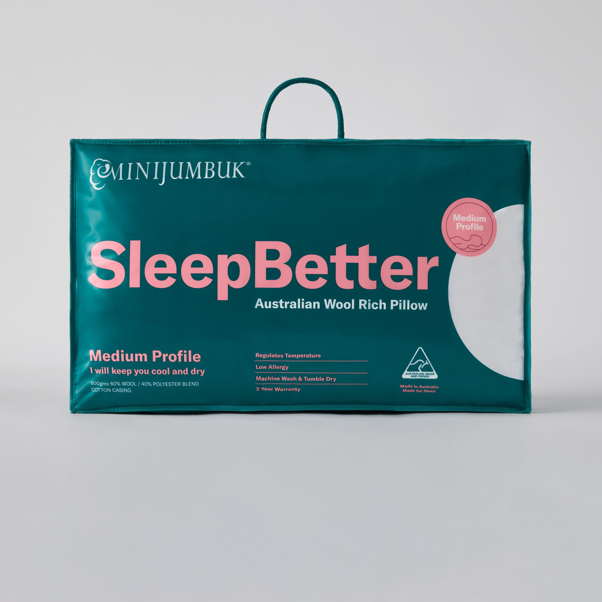SleepBetter Wool Medium Pillow bag - thumbnail #7