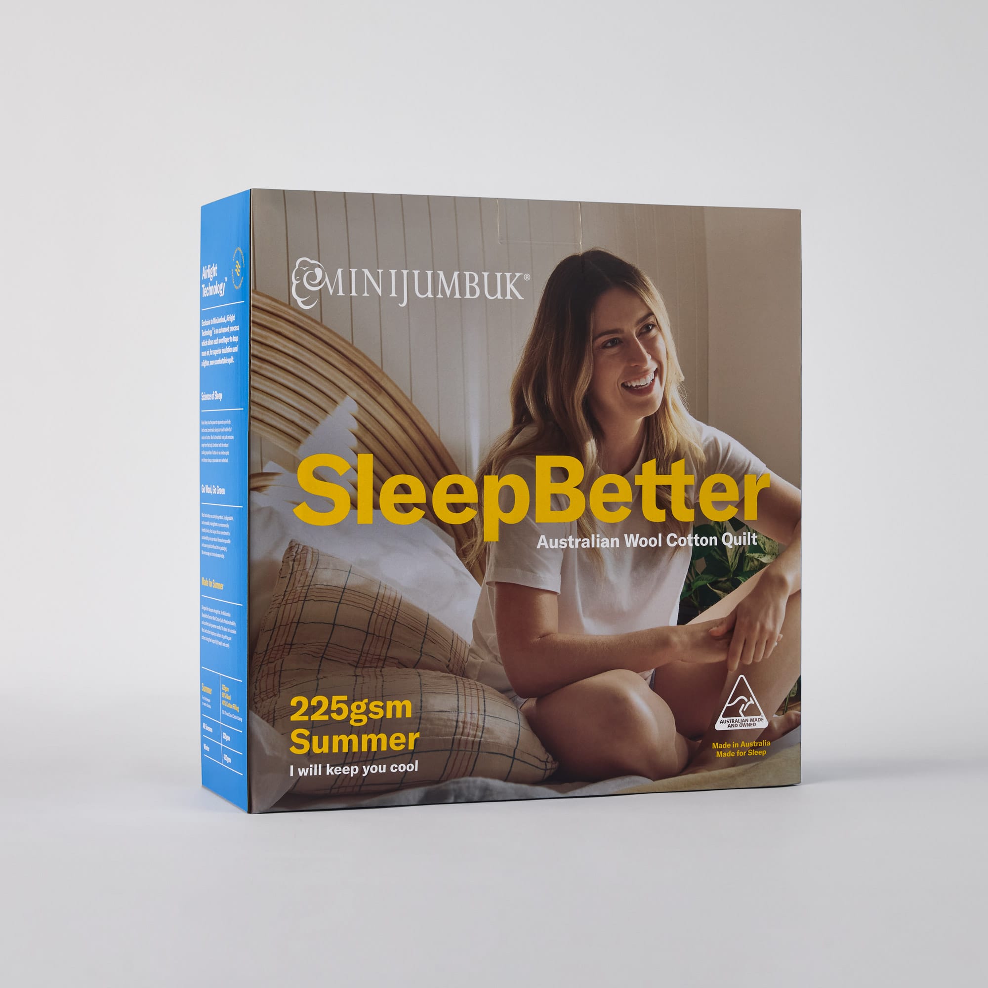 SleepBetter Summer Australian Wool Cotton Quilt - Thumbnail Photo #5