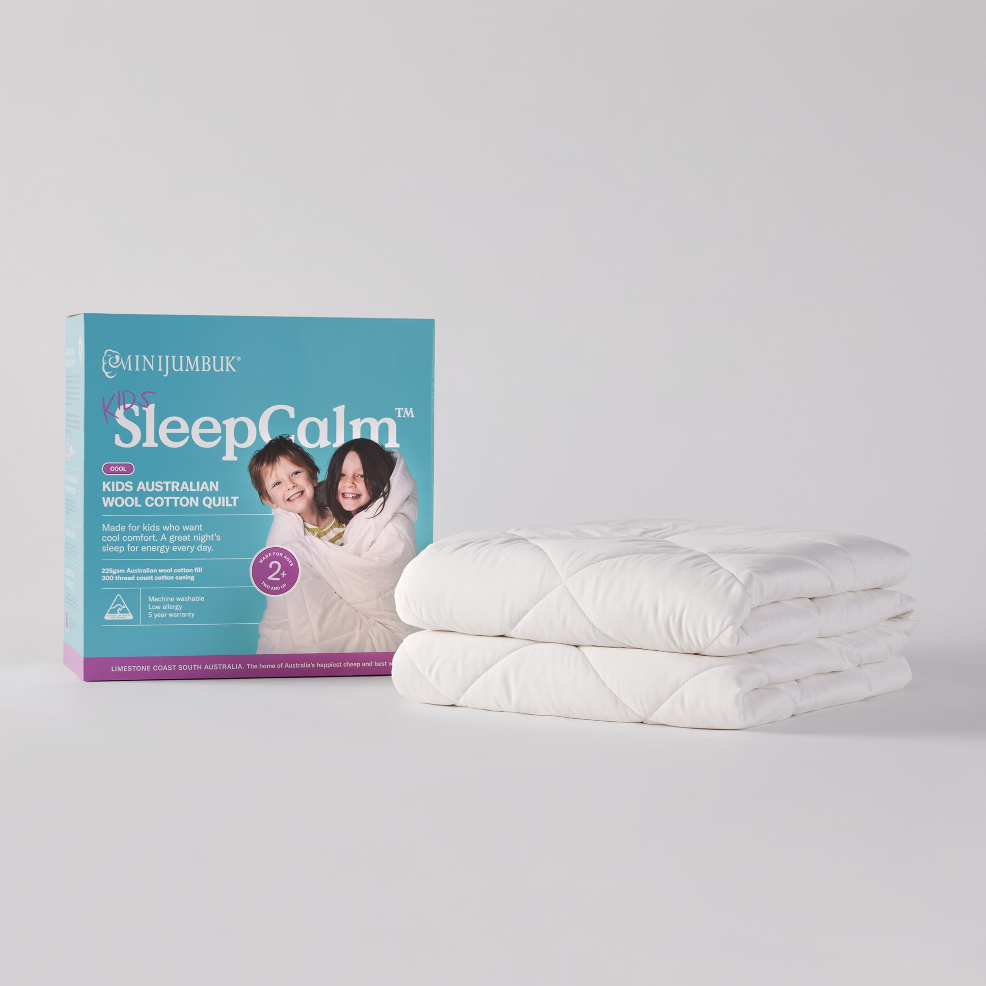 SleepCalm Kids Wool Cotton Quilt