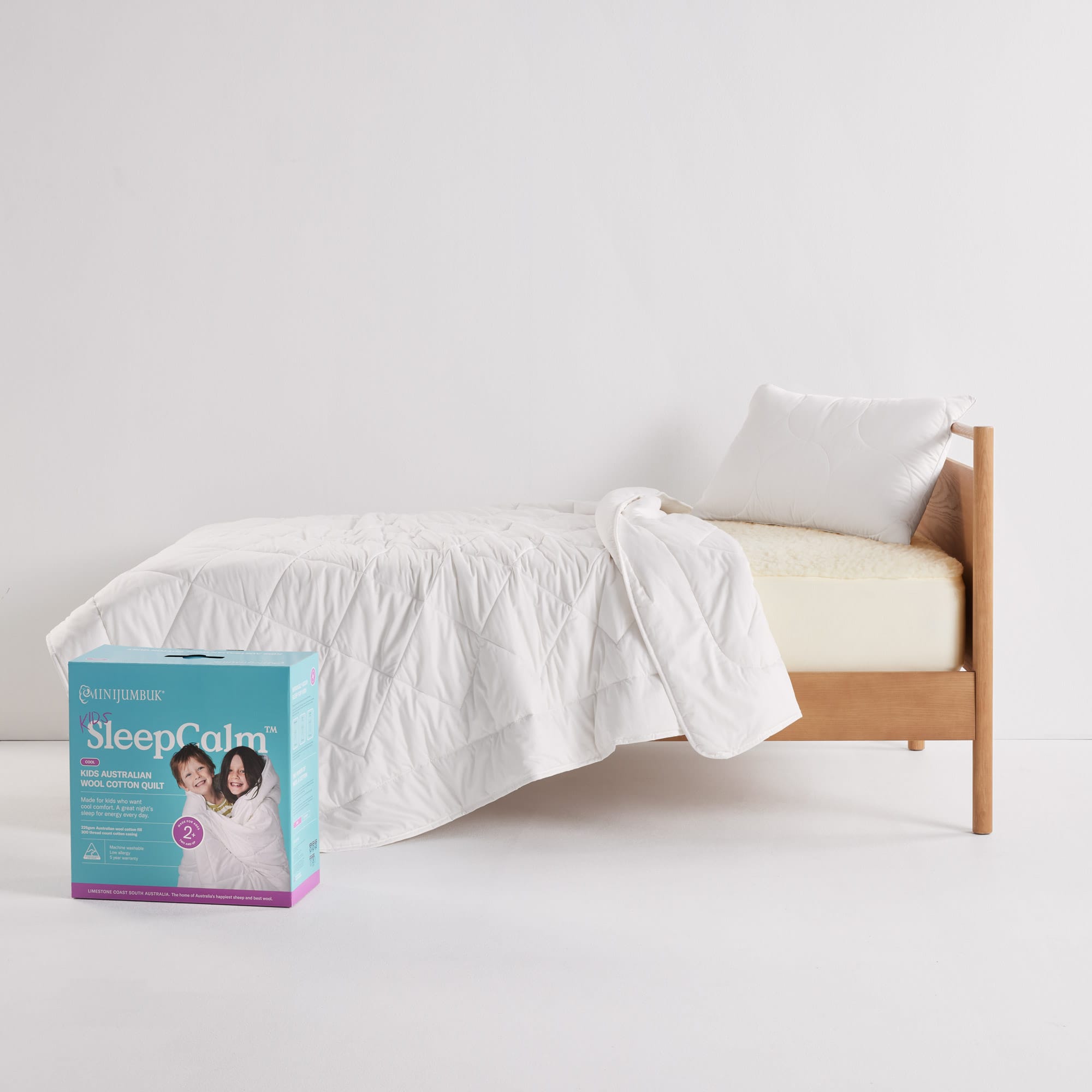 SleepCalm Kids Wool Cotton Quilt - Thumbnail Photo #4