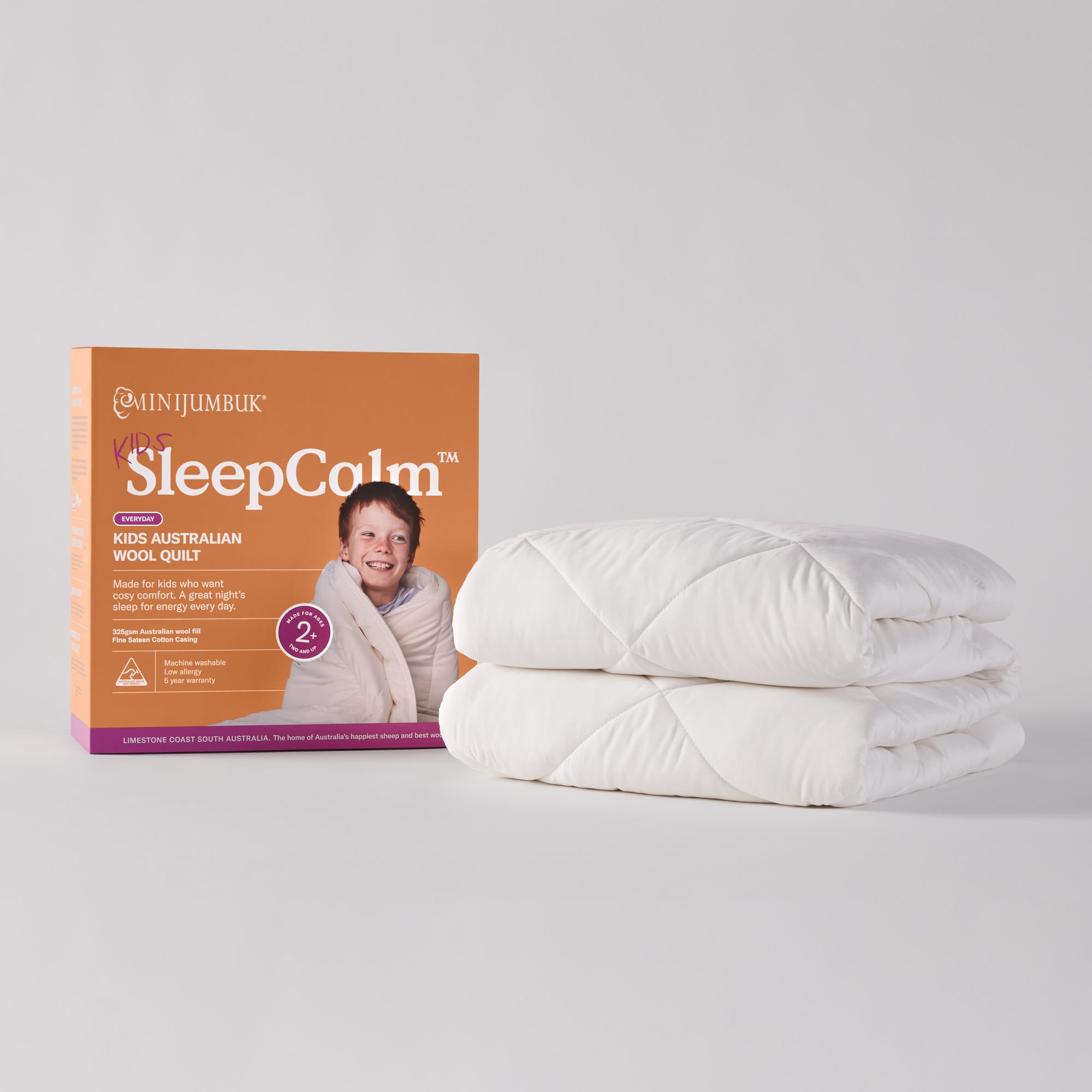 SleepCalm Kids Everyday Wool Quilt