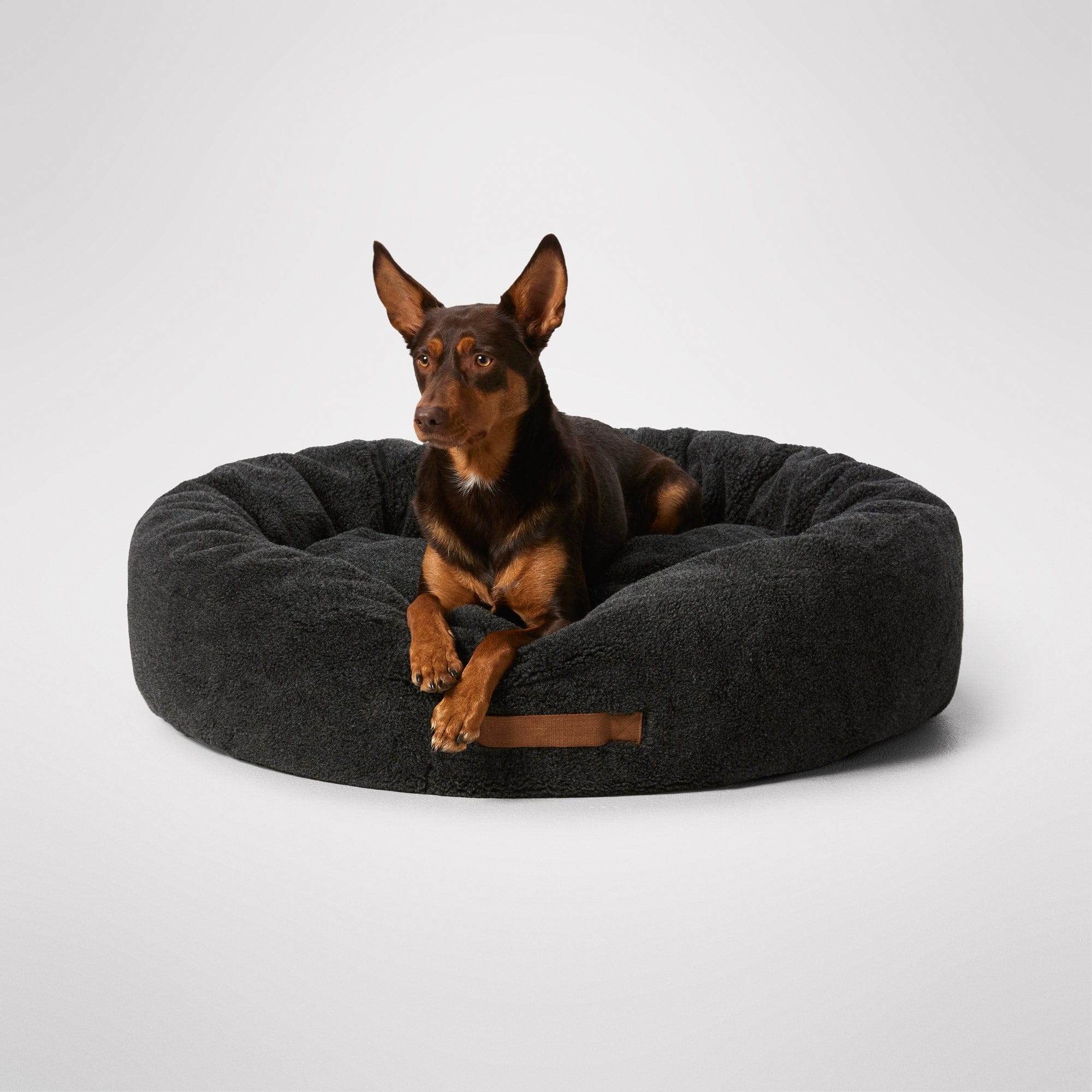 Sleep Calm Oasis Storm Grey Dog Bed