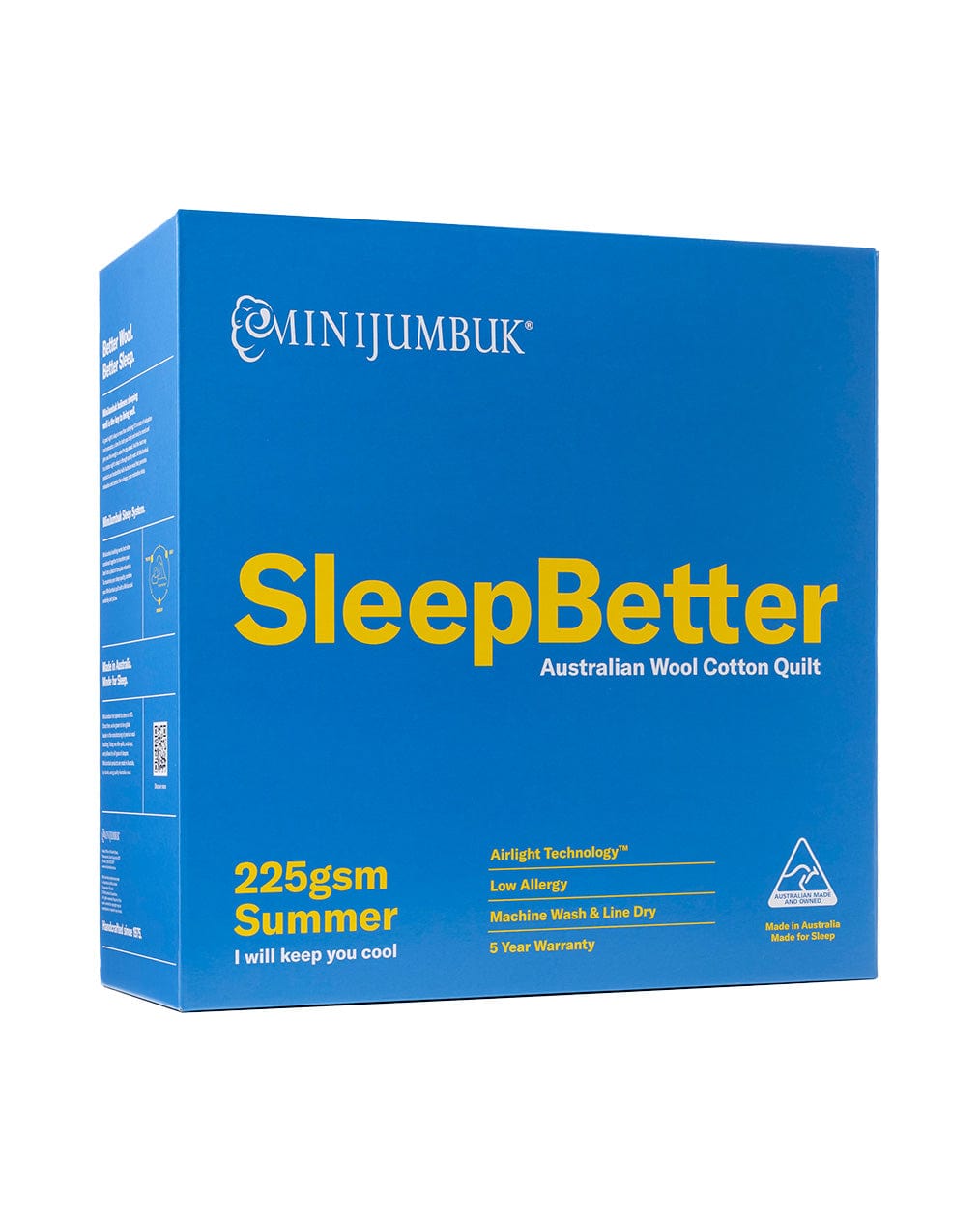 SleepBetter Summer Australian Wool Cotton Quilt - Thumbnail Photo #1