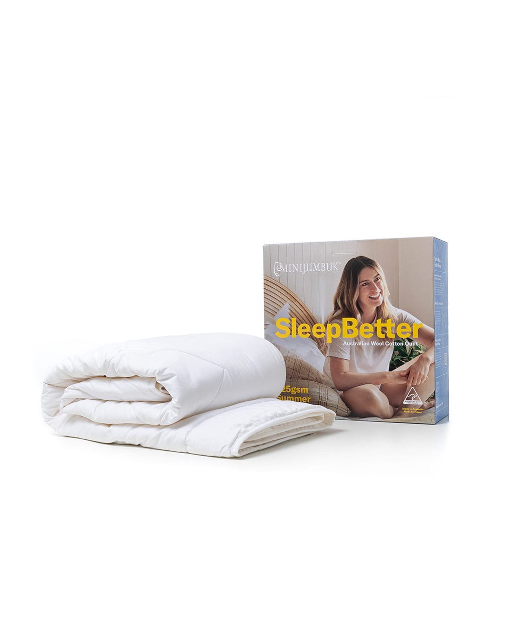 SleepBetter Summer Australian Wool Cotton Quilt - Thumbnail Photo #6