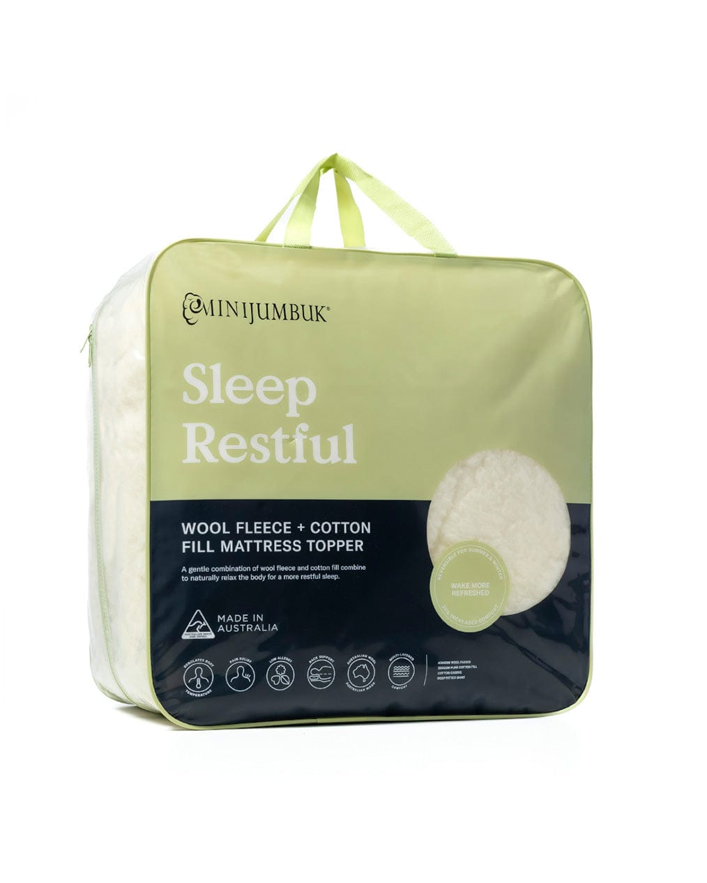 MiniJumbuk Sleep Restful Mattress Topper - Thumbnail Photo #1