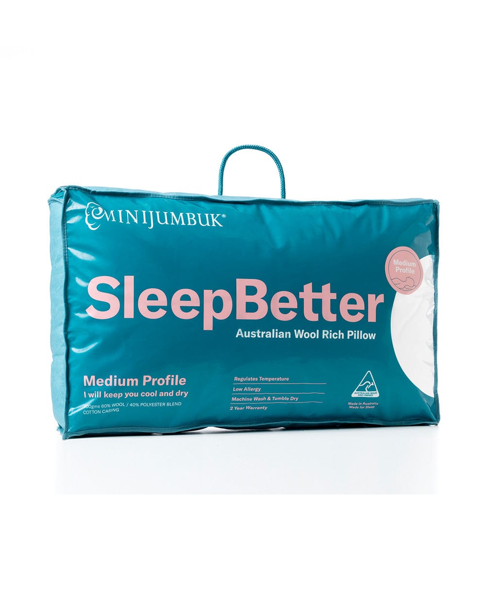 SleepBetter Australian Wool Rich Pillow – thumbnail photo #1