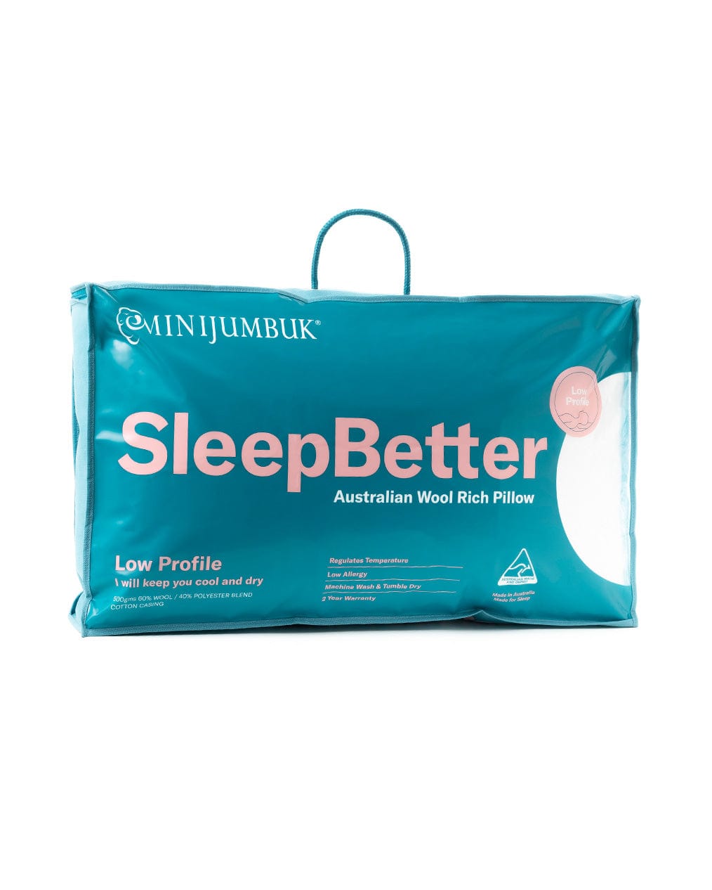 SleepBetter Australian Wool Rich Pillow – thumbnail photo #6