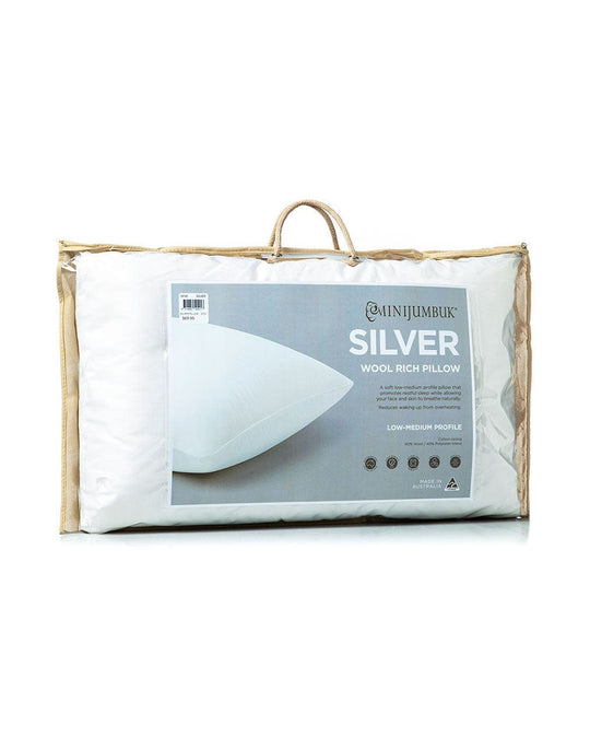 MiniJumbuk Silver Pillow - From $89.99