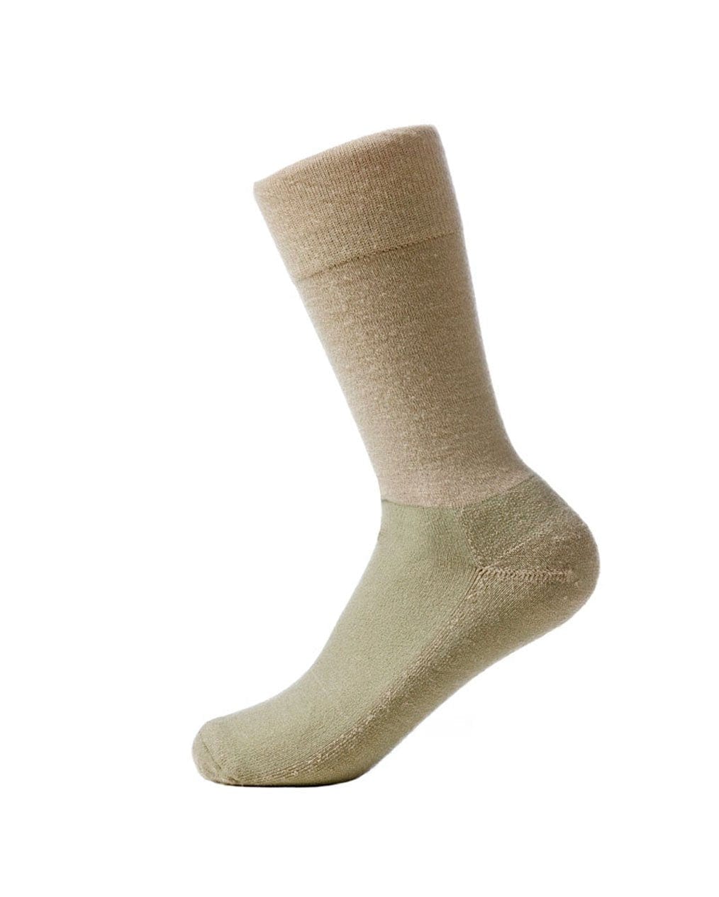 Humphrey Law Wool Blend Cushioned Sole Socks - taupe - Thumbnail Photo - #6