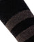 Humphrey Law - Wool Blend Stripe Sock - Black - Detail