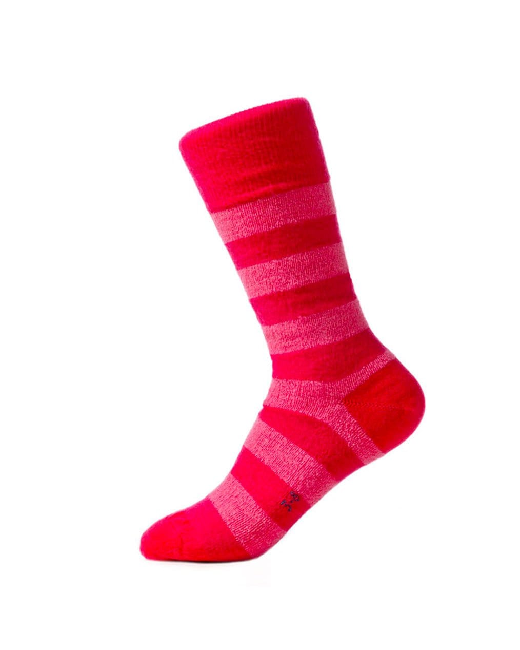 Humphrey Law Wool Blend Stripe Sock - Pink - Thumbnail Photo #3