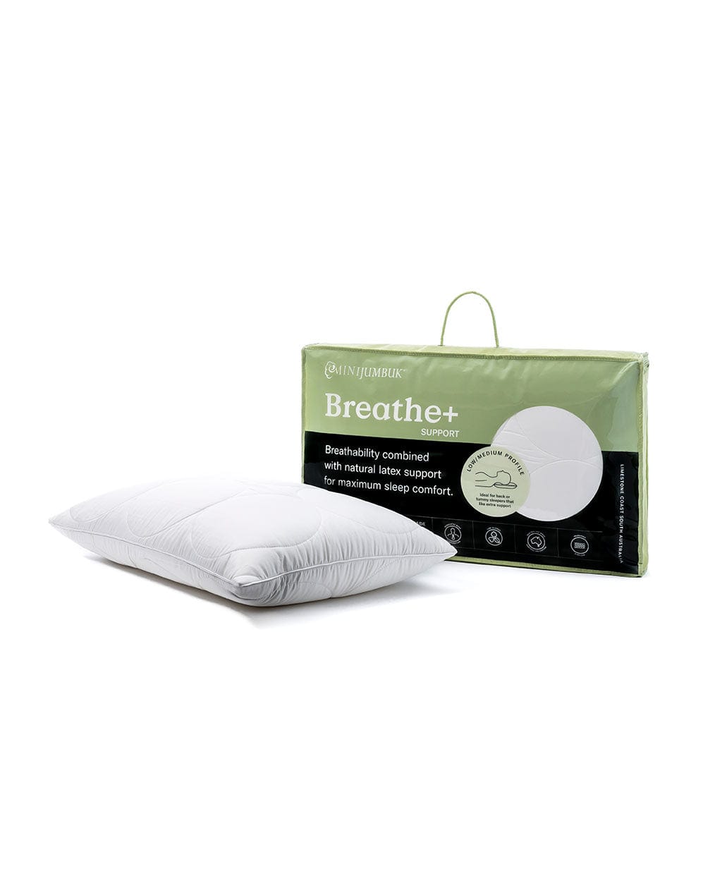 MiniJumbuk Breathe+ Support Pillow - Low/Medium Pack and Pillow - Thumbnail Photo #10